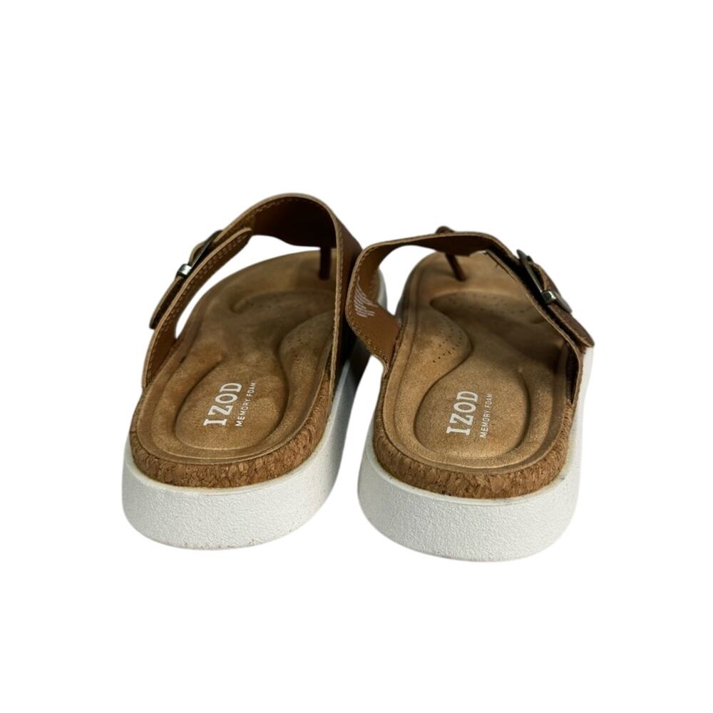 IZOD Women’s Sandals Size 9 Moleskin Footbed NEW # box 897 - Picture 8 of 10